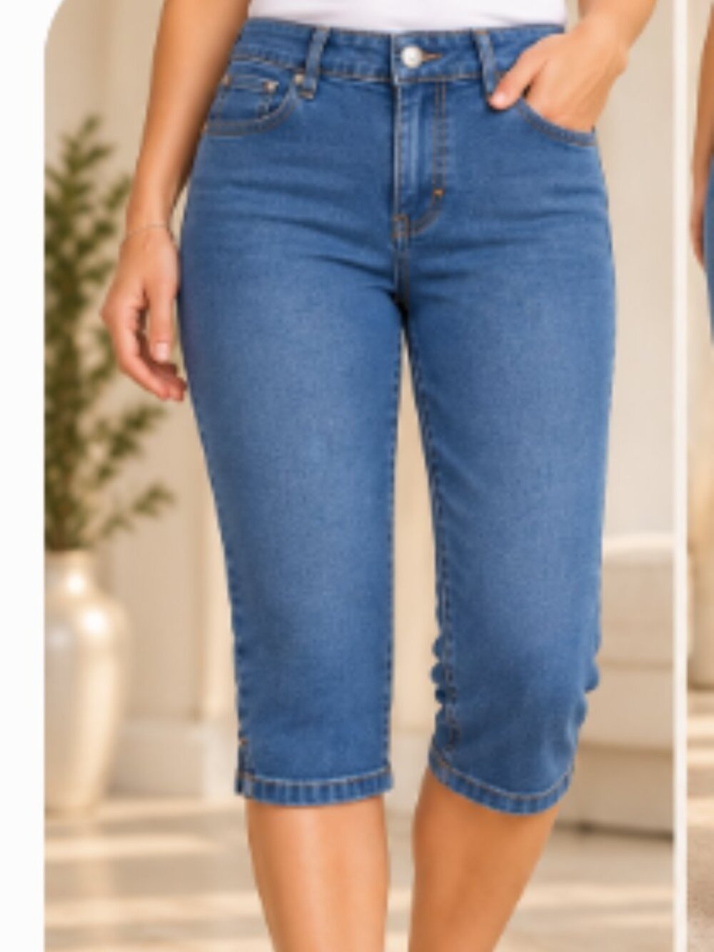 Lane Bryant Magic Waist Capri Jeans – Size 16